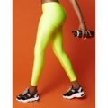 Neon Seam Detail Gym Leggings, Yellow