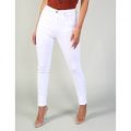 Superstretch High Waisted Skinny Jeans, White