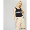 Slogan Knitted Top, Black