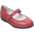 Cosyfeet Daisy-Mae Extra Roomy Women’s Shoes – Warm Red 8