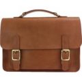 Kingston Satchel -Saddle Tan/Pistachio Highlight