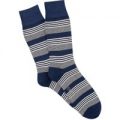 Corgi Breton Stripe Socks – Navy/White – Small