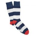 Corgi New Rugby Socks – Navy/Ecru – Small