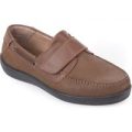 Cosyfeet Woody Extra Roomy Men’s Shoes – Tan Leather/Nubuck 10
