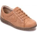 Cosyfeet Isabelle Extra Roomy Women’s Shoes – Light Tan 3