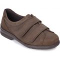 Cosyfeet Bart Extra Roomy Men’s Shoes – Brown 8